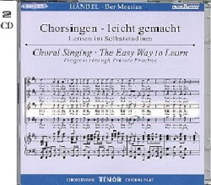 Messiah. CD Ténor CHOEUR HAENDEL Partition Chœur