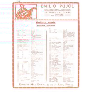 Chanson Populaire Espagnole N° 4 : Jota DE FALLA Partition Guitare