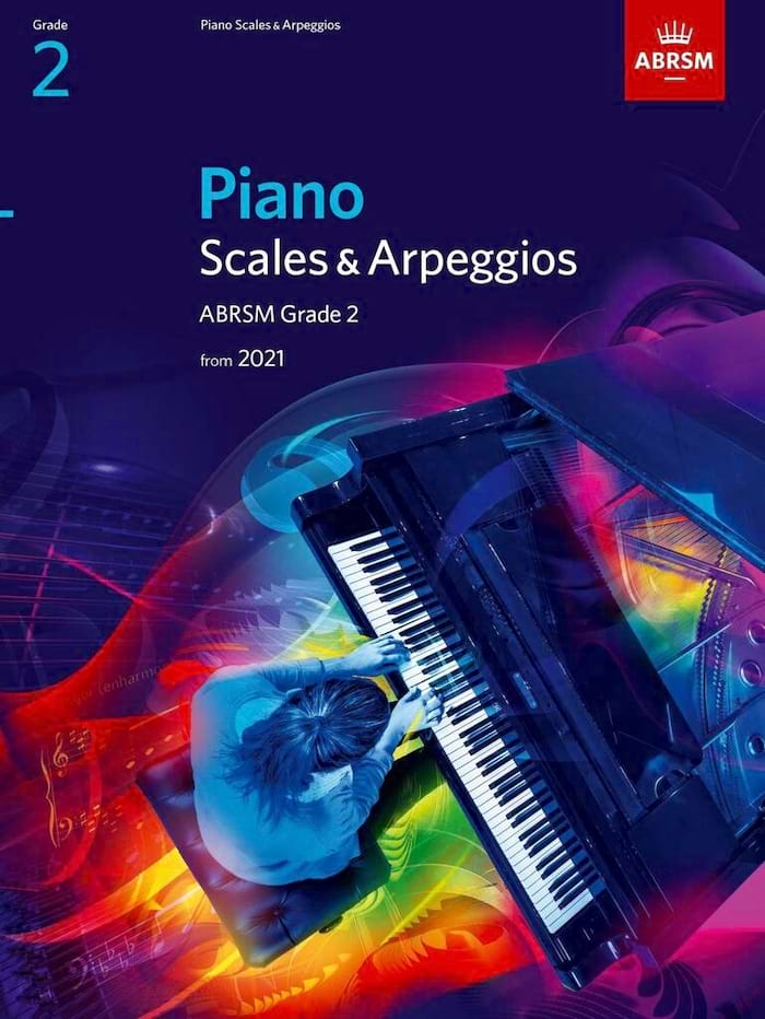 Piano Scales & Arpeggios from 2021 - Grade 2 Partition