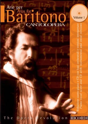 Arie Per Baritono Volume 1 Partition Opéras