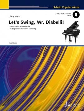 Let's Swing, Mr Diabelli. 4 Mains - Uwe Korn - Partition - Piano