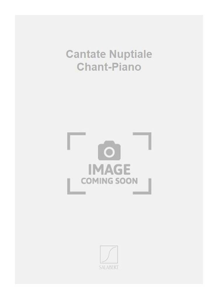 Cantate Nuptiale MILHAUD Partition Mélodies