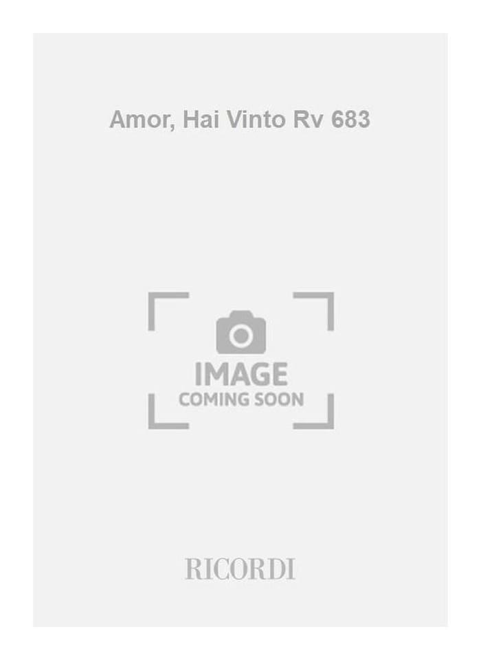 Amor, Hai Vinto Rv 683 VIVALDI Partition