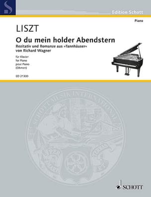 O Thou Beloved Evening Star - Richard - Liszt Franz Wagner - Partition