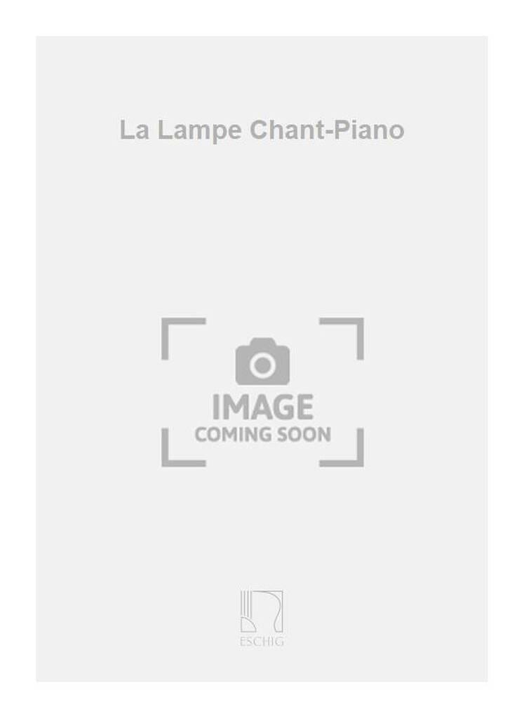 La Lampe Pauline Aubert Partition Mélodies