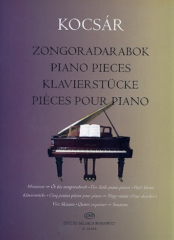 Pieces Pour Piano Kocsar Partition