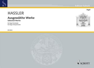 Ausgewählte Werke Hans Leo Hassler Partition Orgue