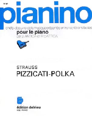 Pizzicati Polka - Pianino 87 Johann fils Strauss Partition Piano