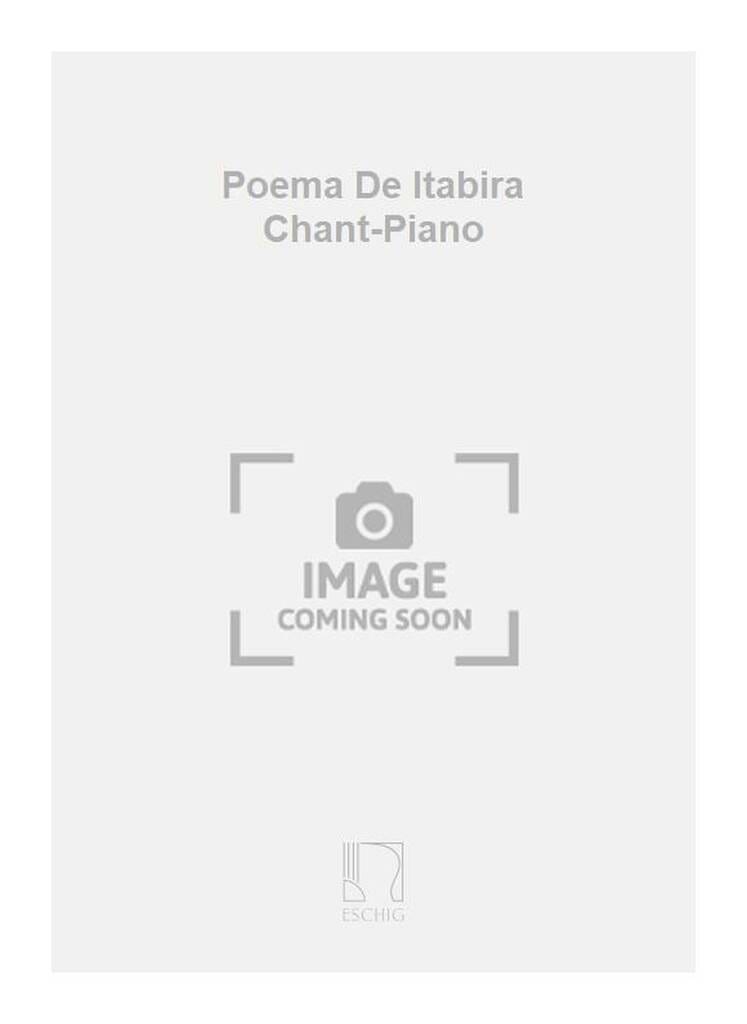 Poema de Itabira VILLA-LOBOS Partition Mélodies