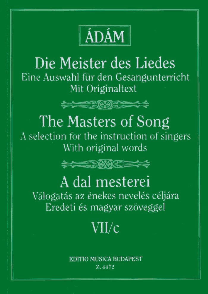 Die Meister des Liedes Lieder von Brahms, vol 7c Partition