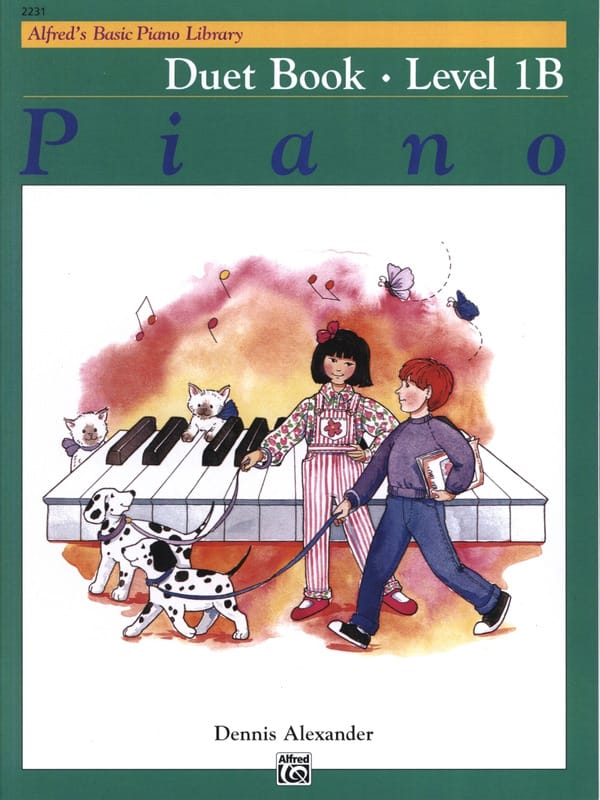 Alfred Basic Piano Duet Book Level 1B Dennis Alexander Partition Piano