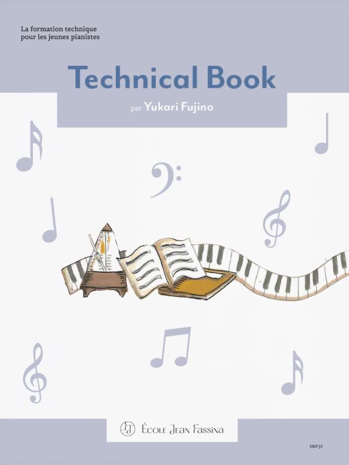 Technical Book Yukari Fujino Partition Piano
