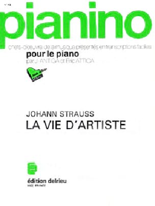 Vie d'artiste La - Pianino 49 Johann fils Strauss Partition Piano