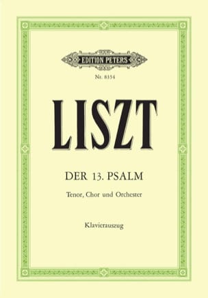 Parcourir les pages de Der 13. Psalm - LISZT - Partition - Chœur