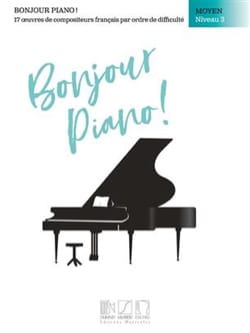 Bonjour Piano! Moyen Niveau 3 Partition Piano