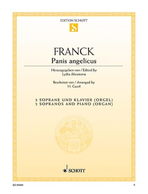 Panis Angelicus FRANCK Partition Duos