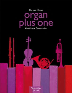 Organ plus one. Communion Carsten Klomp Partition Orgue