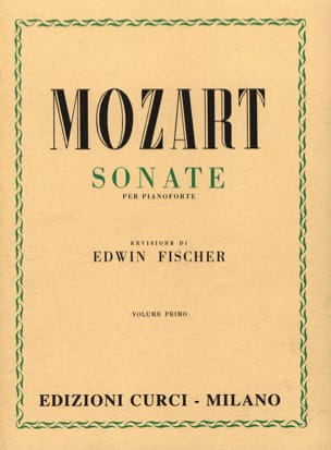 Sonates Volume 1 MOZART Partition Piano