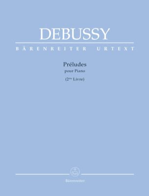 Préludes - 2ème Livre DEBUSSY Partition Piano
