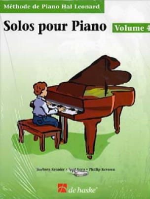 Solos Pour Piano - Volume 4 avec CD HAL LEONARD Partition Piano