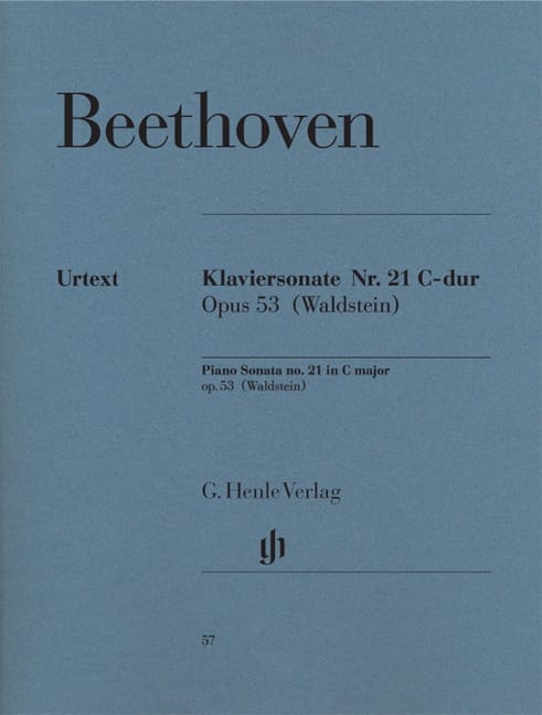 Sonate pour piano n° 21 en Ut majeur Opus 53 BEETHOVEN Partition Piano