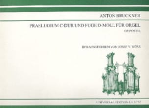 Prélude En Ut M. ; Fugue En Ré M BRUCKNER Partition Orgue