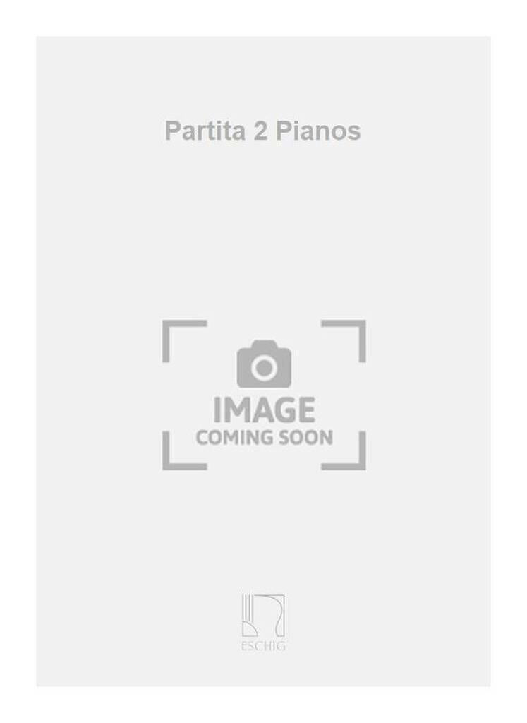 Partita. 2 Pianos Georges Auric Partition Piano