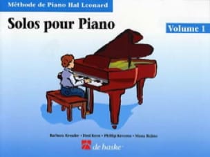 Solos Pour Piano Volume 1 + CD - HAL LEONARD - Partition - Piano