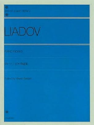 Oeuvres Pour Piano - Anatoly Liadov - Partition - Piano