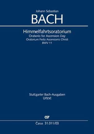 Parcourir les pages de Oratorio de l’Ascension - BACH - Partition - Chœur