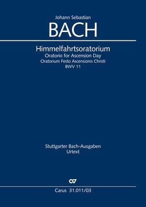 Oratorio de l’Ascension BACH Partition Chœur