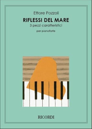 Riflessi del Mare Ettore Pozzoli Partition Piano