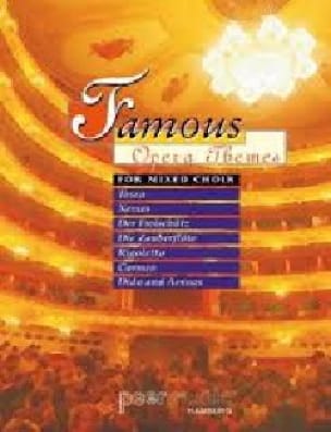 Famous Opera Themes For Mixed Choir Partition Chœur