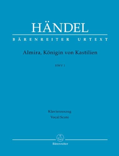 Almira HAENDEL Partition Opéras