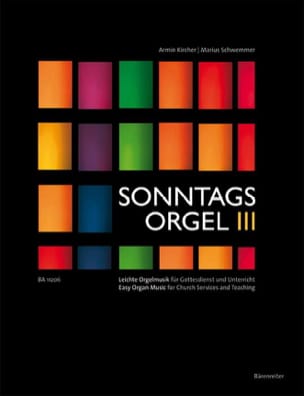 Sonntagsorgel, Volume 3 - Arrangemement de Chorals Partition Orgue