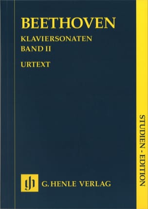 Sonates Pour Piano. Volume 2 BEETHOVEN Partition Petit format