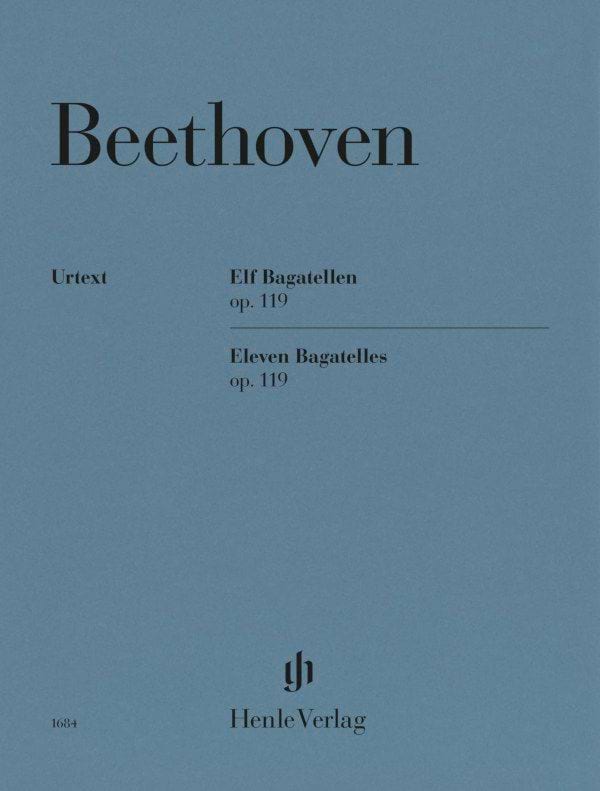 11 bagatelles op. 119 BEETHOVEN Partition Piano