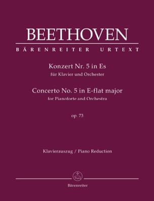 Concerto pour piano N° 5 Opus 73 En Mi Bémol Majeur - BEETHOVEN