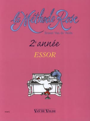 Essor - Méthode de Piano VAN DE VELDE Partition Piano