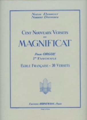 100 Nouveaux Versets Du Magnificat Volume 3 Partition Orgue