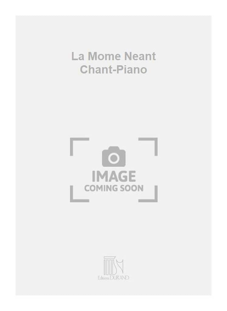 La Môme Néant Pierre-Max Dubois Partition Mélodies