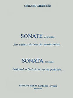 Sonate Aux Oiseaux Victimes des Marées Noires - Gérard Meunier