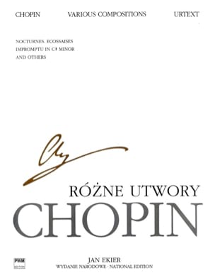 Various Compositions CHOPIN Partition Piano