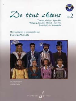 De tout choeur Volume 2 Hervé Magnan Partition Chœur