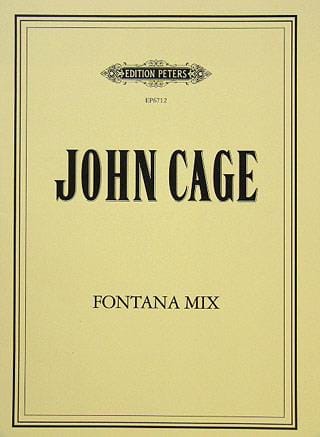 Fontana Mix - CAGE - Partition