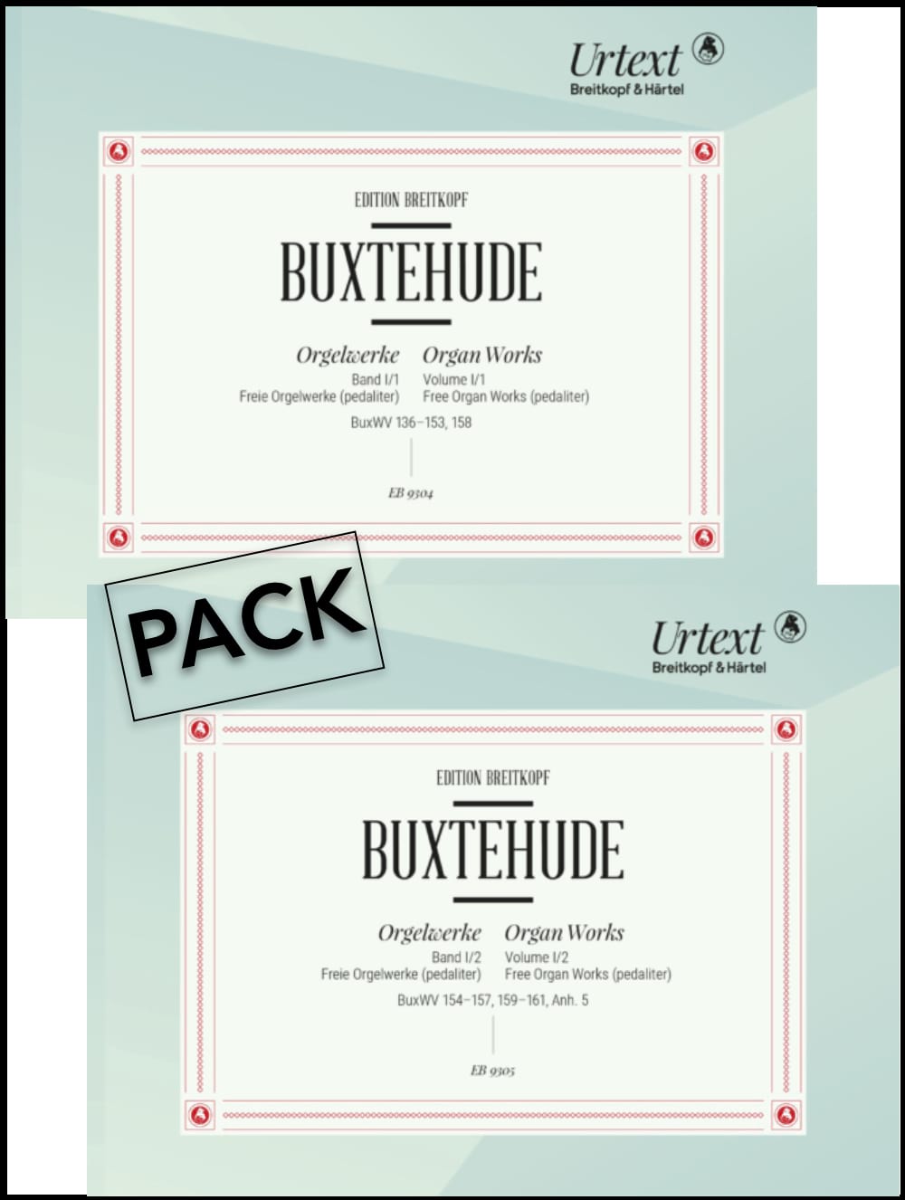 Oeuvre Complète pour Orgue - PACK BUXTEHUDE Partition Orgue