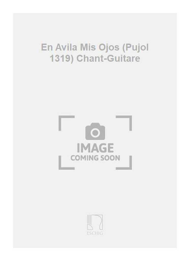 En Avila Mis Ojos. N° 1319 Partition Guitare