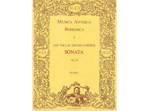 Sonate Op. 20 Jan Vaclav Hugo Vorisek Partition Piano