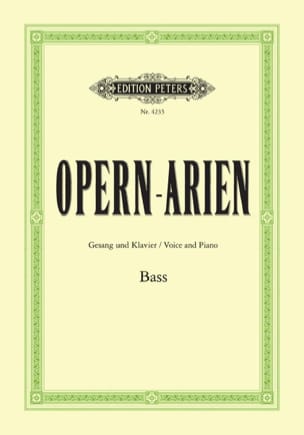 Opern Arien Basse Partition Recueils