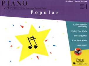 Piano Adventures - Popular niveau 1 - Faber Nancy & Randall